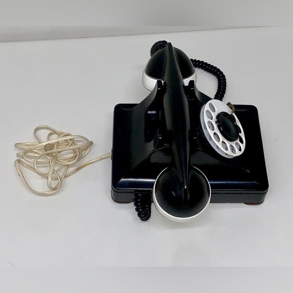 Early Mid Century Vintage WESTERN BELL Rotary Dial Telephone - Picture 7 of 16